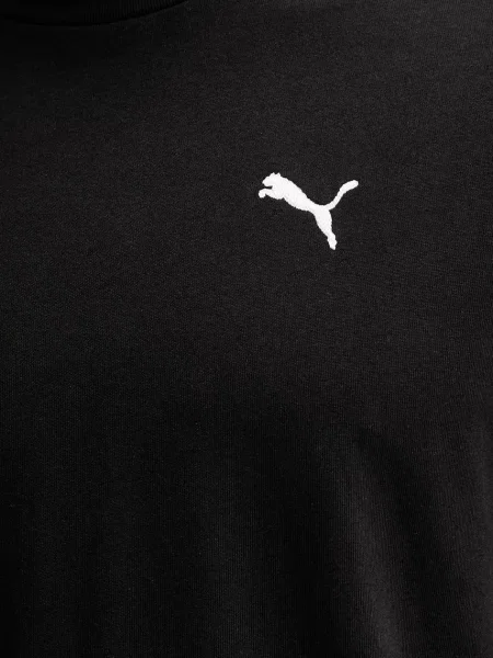 Футболка Puma однотонна чорний