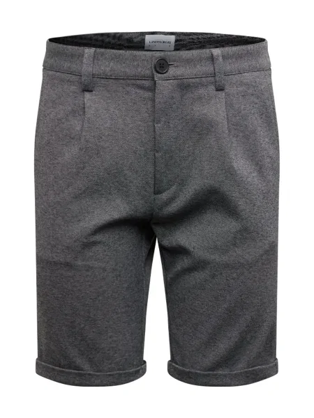Lindbergh Pantaloni cutați amestecat gri