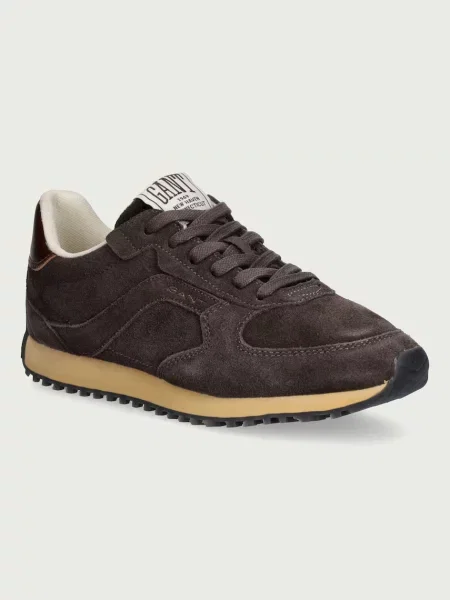 Gant Sneakers Beja | piele întoarsă maro