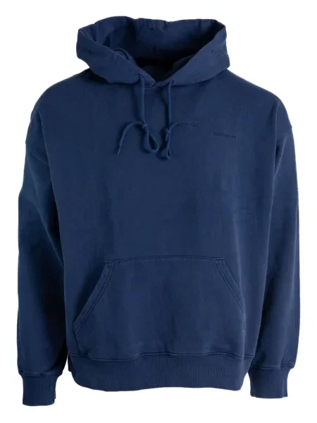 Hanorac cu glugă Carhartt Wip cu glugă albastru