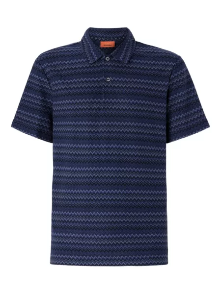 Polo Missoni albastru