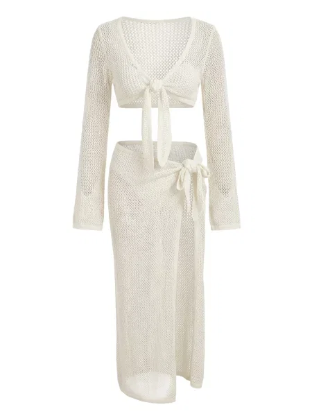 Torba za plažu Imily Bela bijela