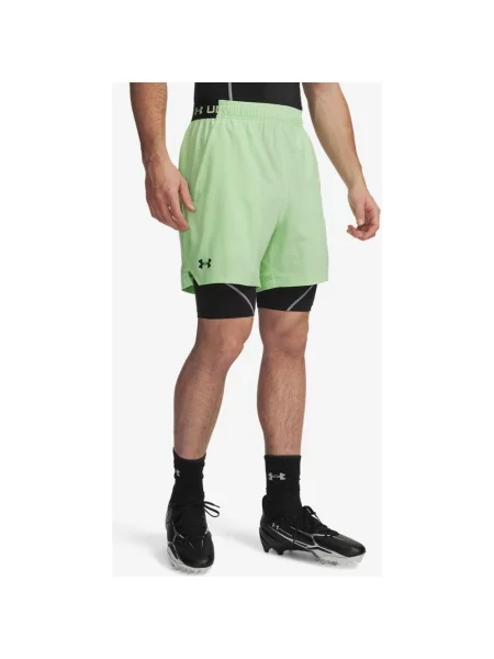 Spodenki Under Armour Vanish Woven pastelowe S zielone