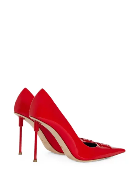 Pantofi cu toc Elisabetta Franchi din piele roșu