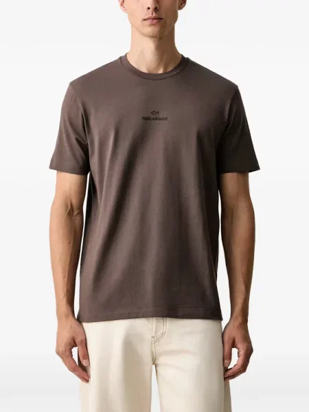 Tricou Paul & Shark cu imagine maro