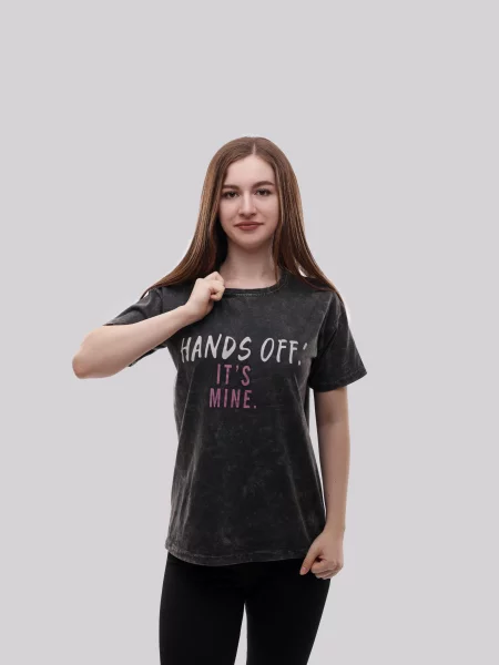 Футболка LUMO віскоза/поліестер чорний