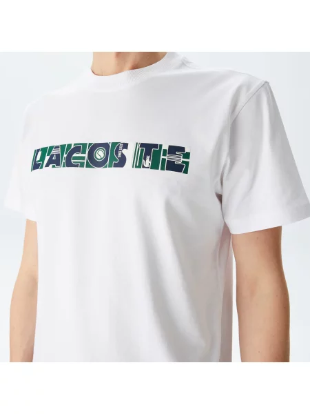 Футболка Lacoste белая