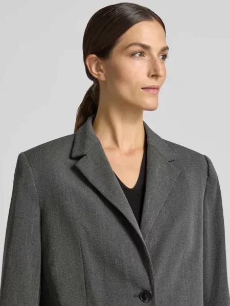 Żakiet krótki o kroju regular fit z poduszkami na ramionach Jake*s Collection