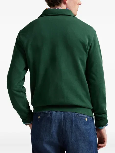 Chiloți Polo Ralph Lauren din țesătură twill cu autograf cu glugă albastru