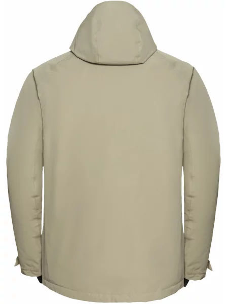 Пуховик Jack Wolfskin бежевый