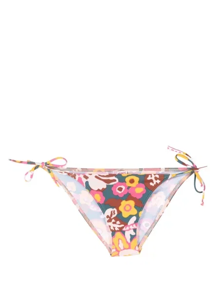 Bikini Eres cu model floral cu imagine albastru