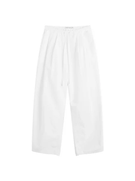 Sznurek ściągający spodnie bawełniane Nothing Written biały