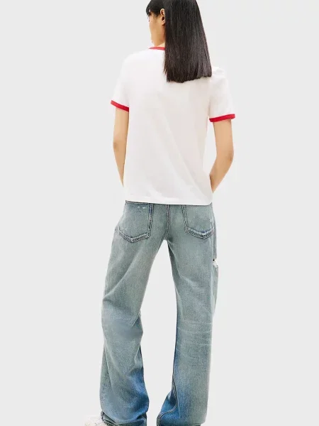 Футболка Tommy Jeans біла