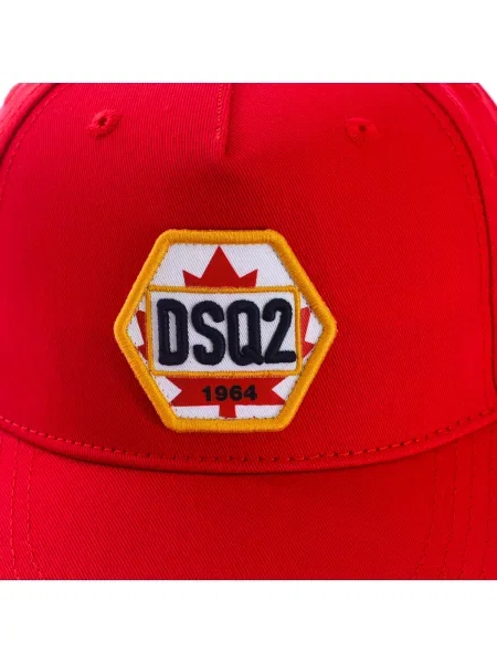 Șapcă Dsquared roșu