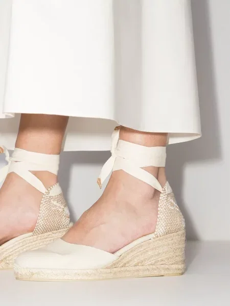 Espadrilky Castañer bílé