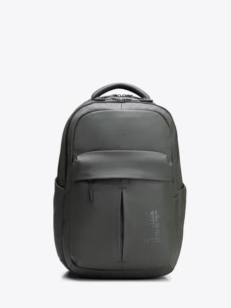 Plecak z kieszenią na laptopa khaki