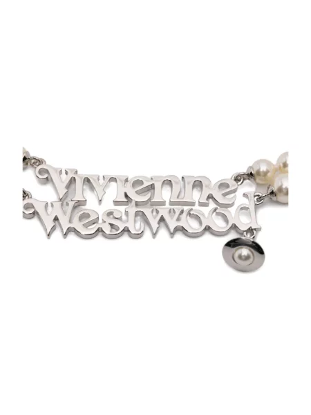 Naszyjnik Vivienne Westwood szary