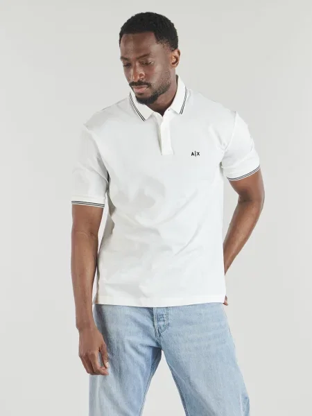 Tricou Armani Exchange alb