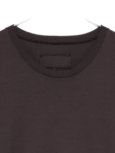 Ilgas marškinėliai Private 0204 apvaliu kaklu pilka