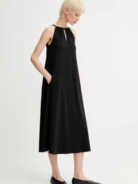 Сукня Marc O'Polo midi розкльошена чорний