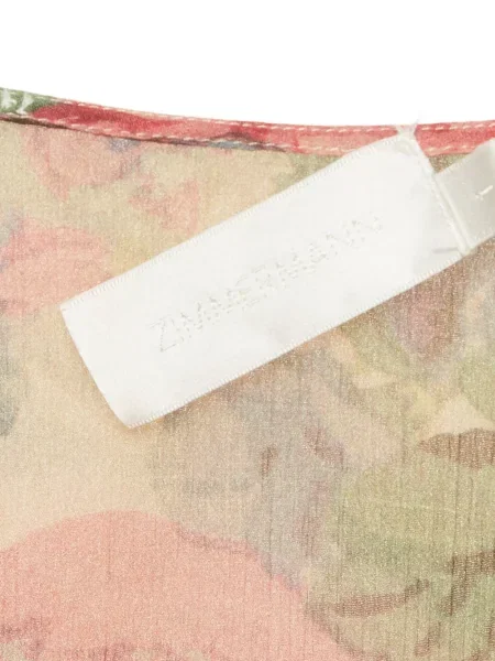 Fusta maxi Zimmermann cu model floral cu imagine