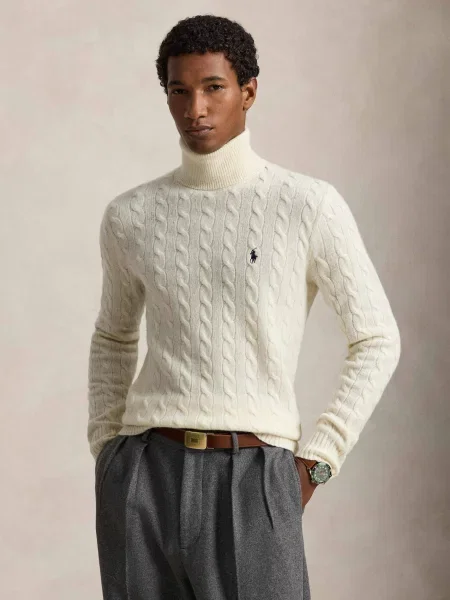 Polo Ralph Lauren Pulover crem bej