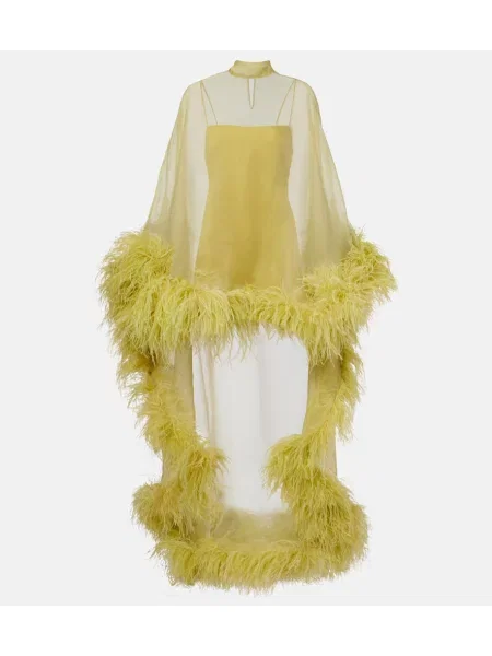 Šaty Taller Marmo z organzy žluté