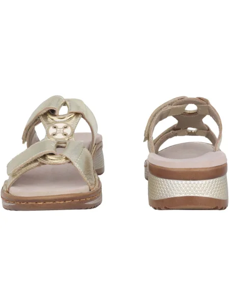 Pantofi Ara tip Hawaii auriu