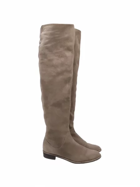 Cizme Stuart Weitzman din piele de căprioară