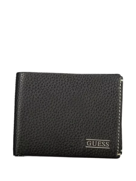 Portofel Guess cu autograf negru