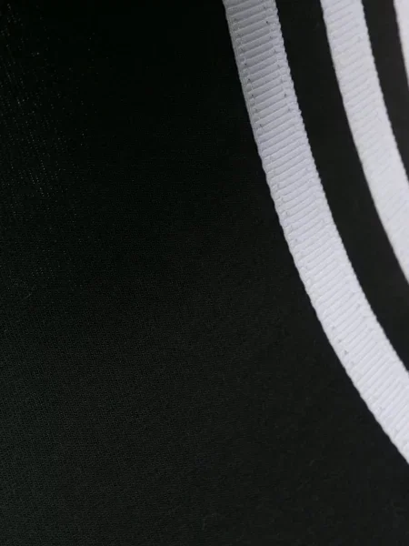 Hanorac cu glugă Adidas cu dungi cu spatele deschis negru