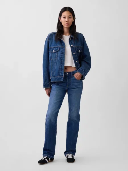 Blugi drepți Gap