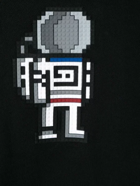 Bluza z kapturem dziecięca Mostly Heard Rarely Seen 8-bit szara