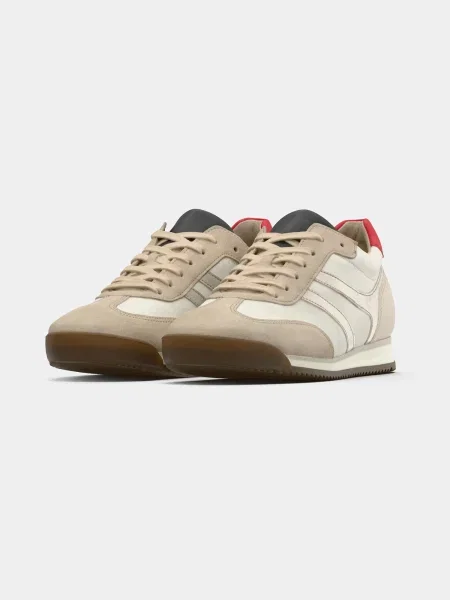 Sneakerși Gabor cu șireturi alb