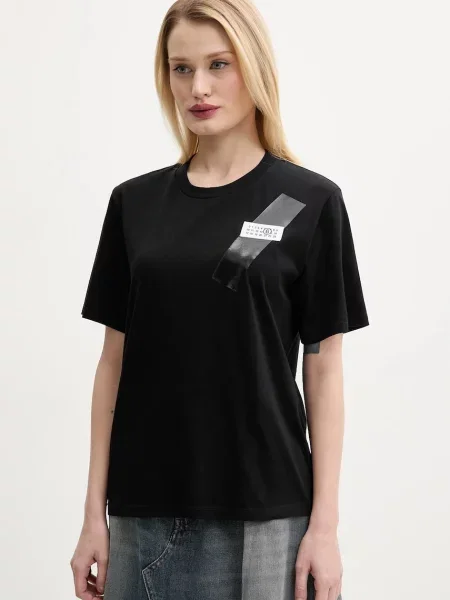 Maison Margiela tricou din femei negru