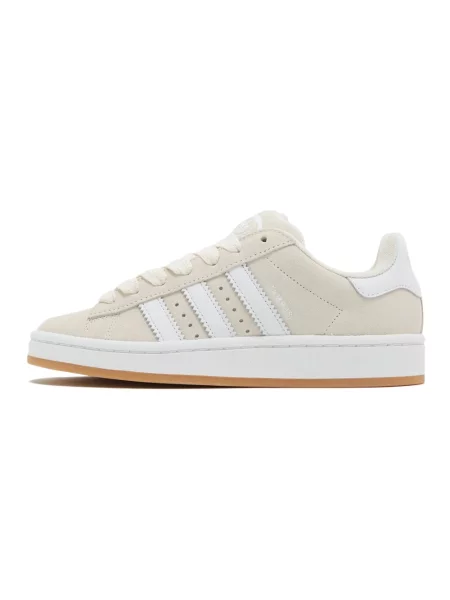 Sneakersy Adidas Campus zamszowe beżowe
