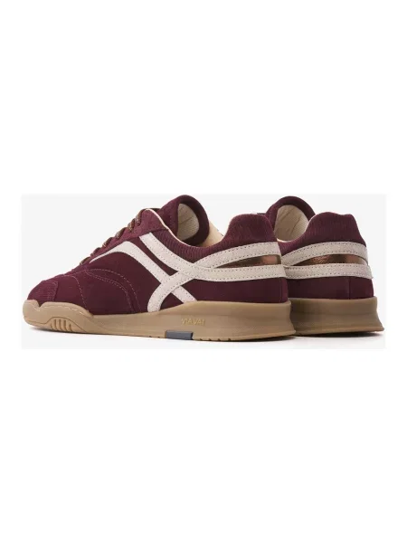 Sneakersy Via Vai skórzane czerwone