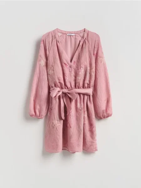 Reserved Sukienka mini z modalem wielobarwny