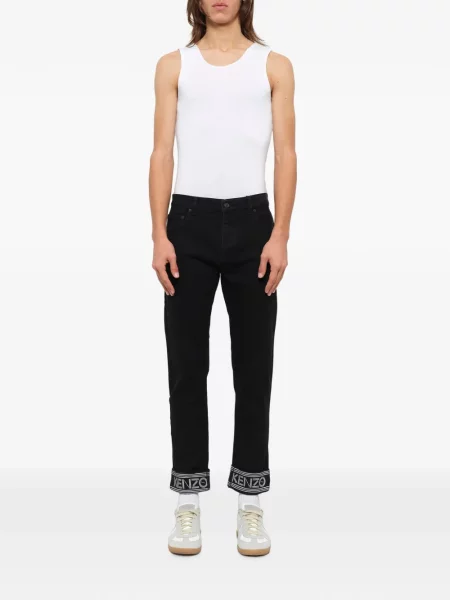Blugi Kenzo cu autograf negru