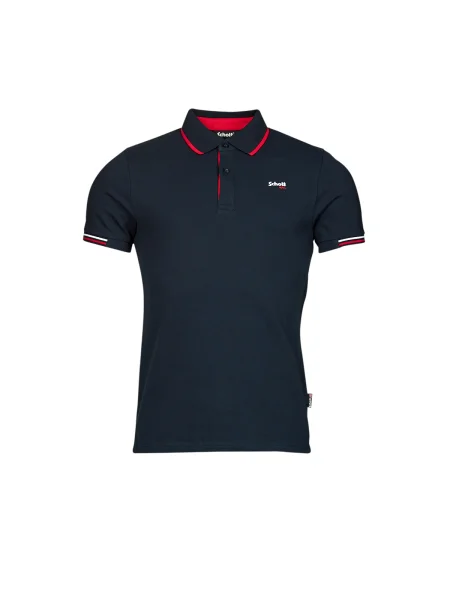 Polo Schott albastru