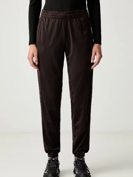 Adidas pantaloni de trening pentru femei Essentials maro