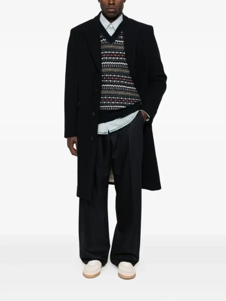 Palton Golden Goose de lână negru