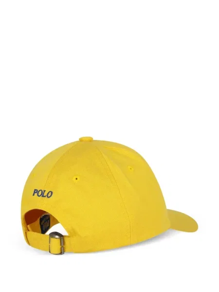 Czapka z daszkiem dziecięca Polo Ralph Lauren żółta
