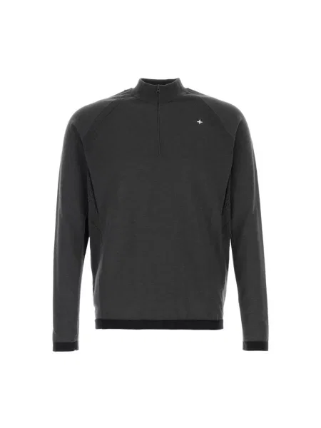 Koszulka Stone Island z kamieniami szara