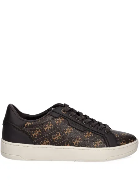 Sneakers Guess με σχέδιο καφέ