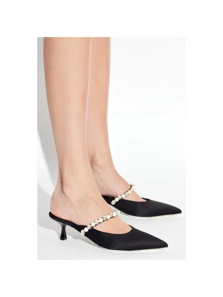Klapki Stella Mccartney czarne