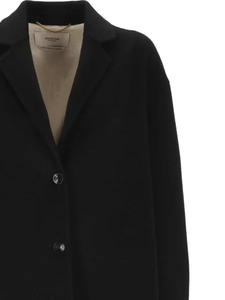 Palton Agnona negru