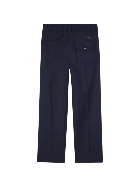 Spodnie dziecięce Lanvin Enfant niebieskie