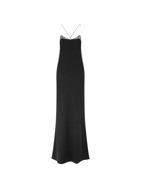 Rochie Tom Ford cu buline din dantelă de costum negru