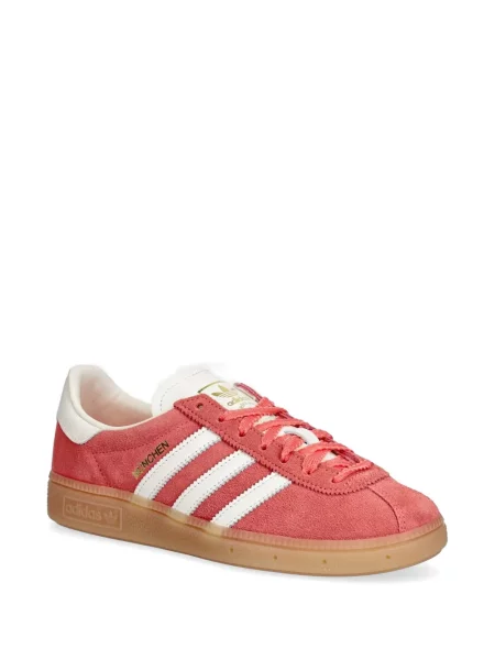 Pantaloni Adidas tricotate cu autograf alergare albastru